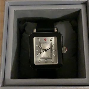 Michele Deco Sport Watch Head and Silicone Strap